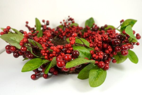Dekokranz Naturkranz Tischkranz Berry Kranz 53 cm ∅