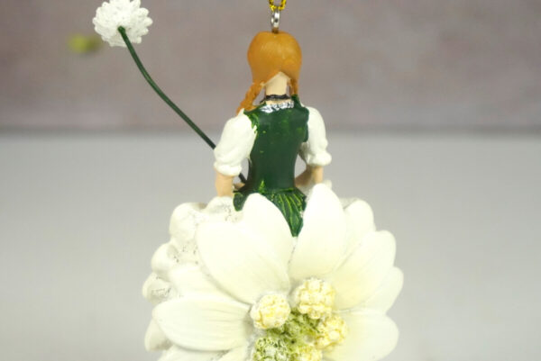 Deko Figur Blumenmädchen Edelweißmädchen zum Hängen