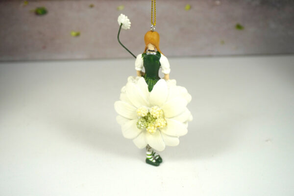 Deko Figur Blumenmädchen Edelweißmädchen zum Hängen