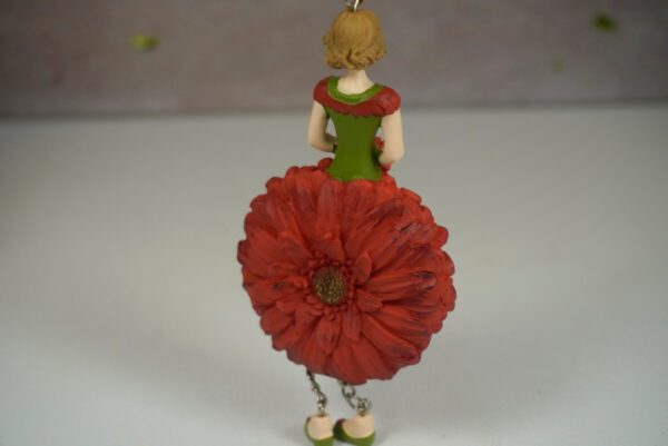 Deko Figur Blumenmädchen Gerberamädchen zum Hängen