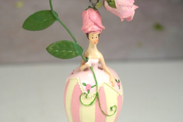 Deko Figur Blumenmädchen Rosenmädchen zum Hängen