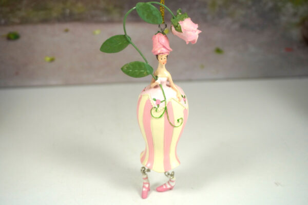 Deko Figur Blumenmädchen Rosenmädchen zum Hängen