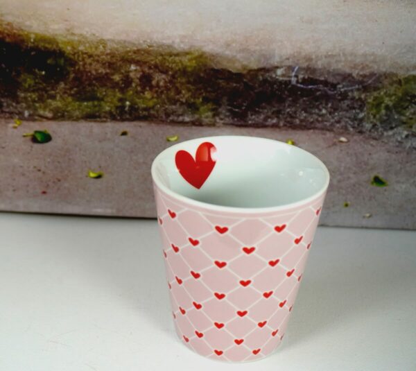 Krasilnikoff Kaffeebecher Sprüche Tasse Mug Cup Herzchen