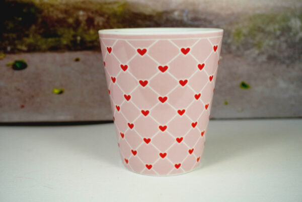 Krasilnikoff Kaffeebecher Sprüche Tasse Mug Cup Herzchen