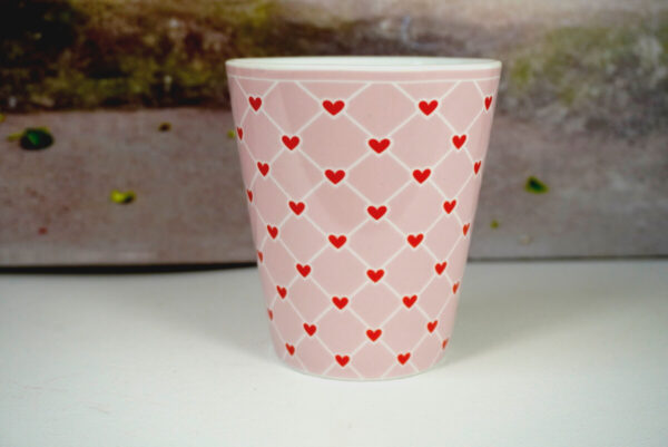 Krasilnikoff Kaffeebecher Sprüche Tasse Mug Cup Herzchen
