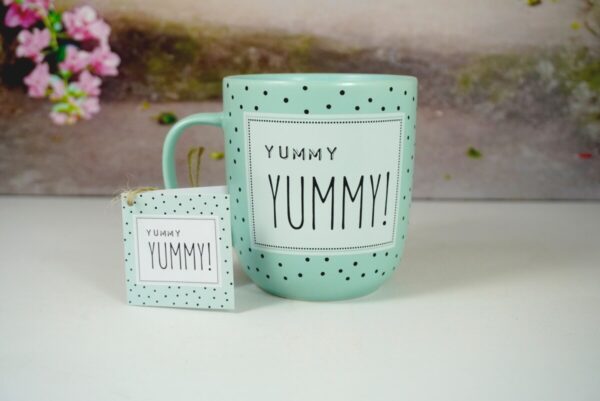 PPD Henkelbecher Kaffeebecher Mug Yummy Yummy