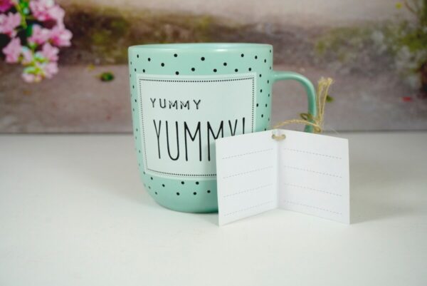 PPD Henkelbecher Kaffeebecher Mug Yummy Yummy