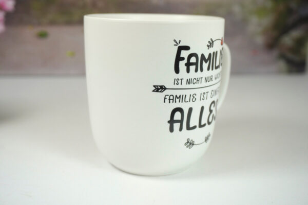 PPD Henkelbecher Mug Familie Ist Nicht Nur Wichtig Familie Ist Einfach Alles