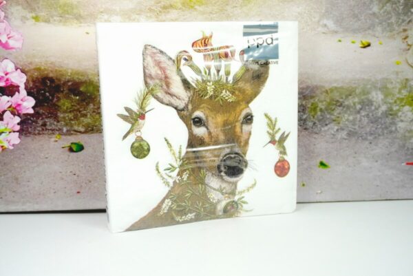 PPD Servietten Always Creative Christmas Princess Reh