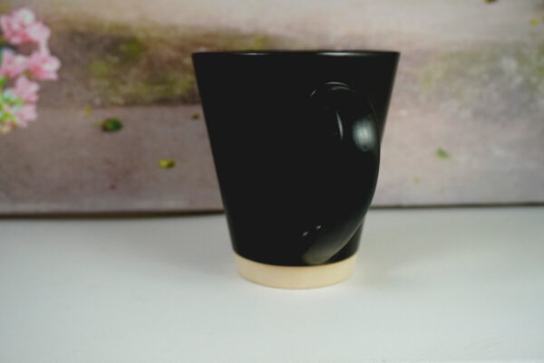 Wurm Henkelbecher Kaffeetasse Kaffee Pott Coffee Black