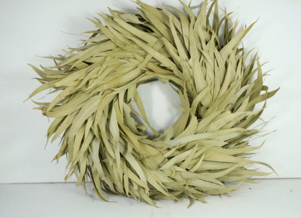 Couronne Eucalyptuskranz Naturkranz Wreath long leaves 35cm ∅