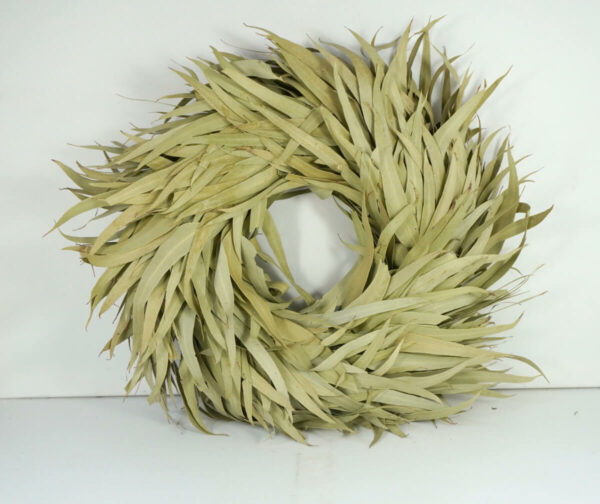 Couronne Eucalyptuskranz Naturkranz Wreath long leaves 35cm ∅
