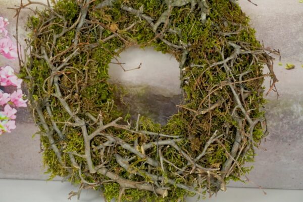 Deko Naturkranz Bonsaikranz Tischkranz Moos 25cm ∅