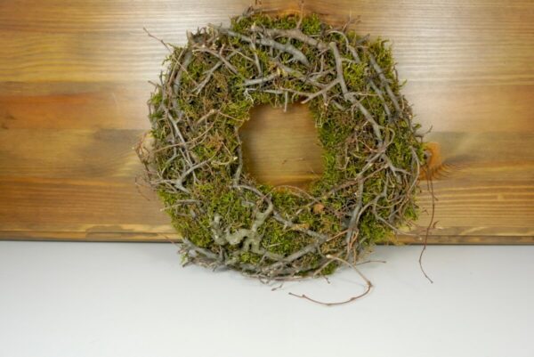Deko Naturkranz Bonsaikranz Tischkranz Moos 25cm ∅
