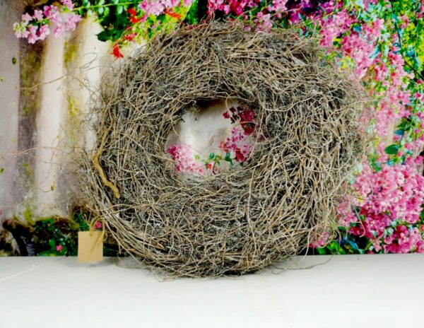 Deko Naturkranz Wurzelkranz Zarte Äste braun 40cm ∅
