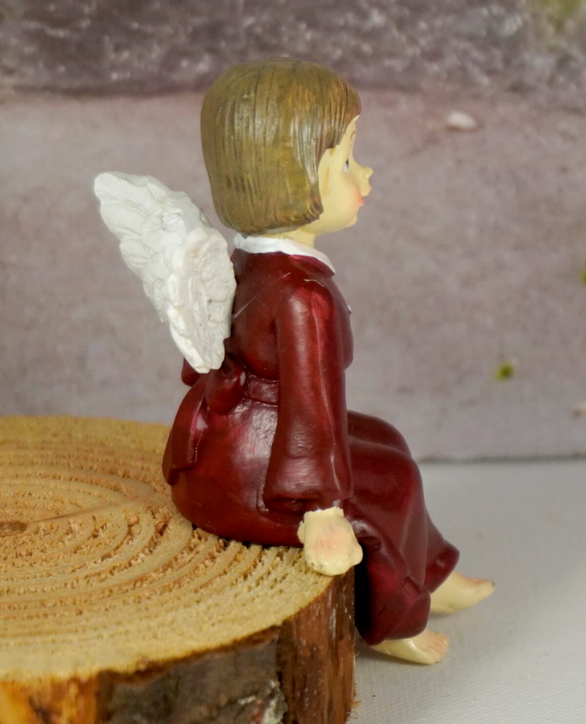 Engel cm 10,5 Dekofigur Mädchen Dormagen Schutzengel Kantenhocker - Elfengarten Lisa