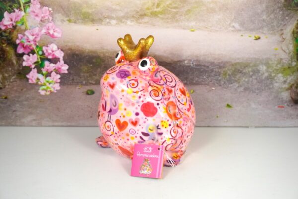 Pomme Pidou Spardose Money Bank Frosch Freddy Blümchen Bird