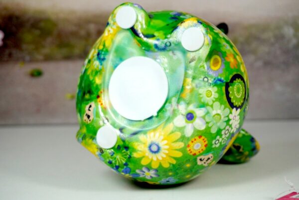 Pomme Pidou Spardose Money Bank Maus Ini Green Schmetterlinge