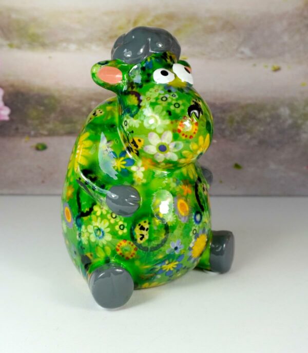 Pomme Pidou Spardose Money Bank Schaf Ivan Green Schmetterling