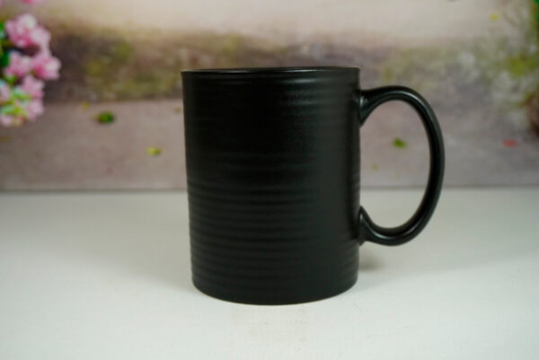 Wurm Henkelbecher Kaffeetasse Kaffee Pott Black Style