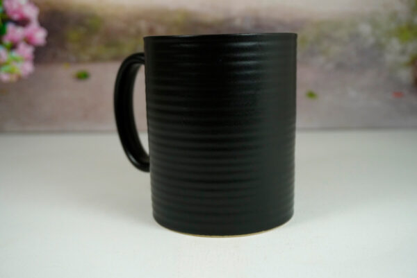 Wurm Henkelbecher Kaffeetasse Kaffee Pott Black Style