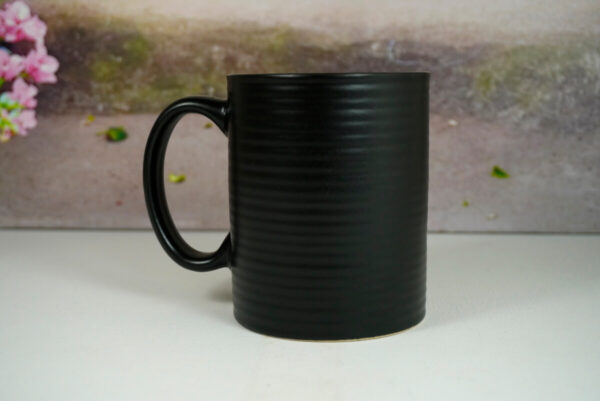 Wurm Henkelbecher Kaffeetasse Kaffee Pott Black Style