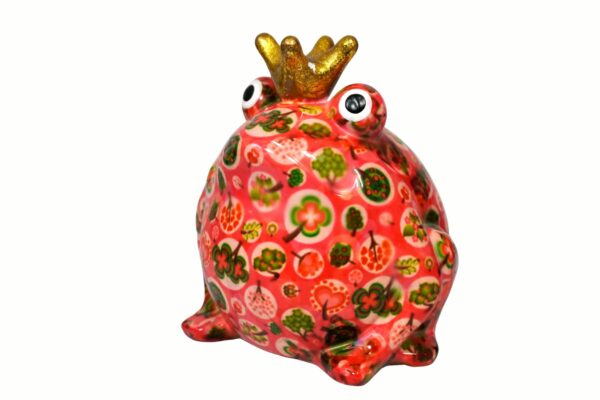 Pomme Pidou Spardose Money Bank Frosch Freddy Blumenherz