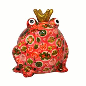 Pomme Pidou Spardose Money Bank Frosch Freddy Blumenherz