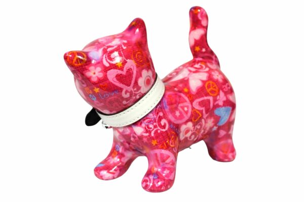 Pomme Pidou Spardose Money Bank Katze Kitty Peace Rose