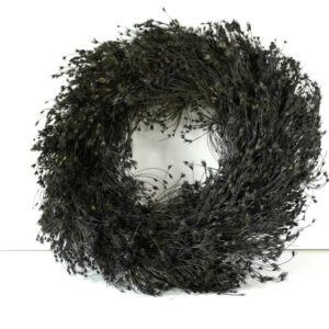 Deko Kranz Wandkranz Naturkranz Tischkranz Wreath Dill Black 30cm ∅
