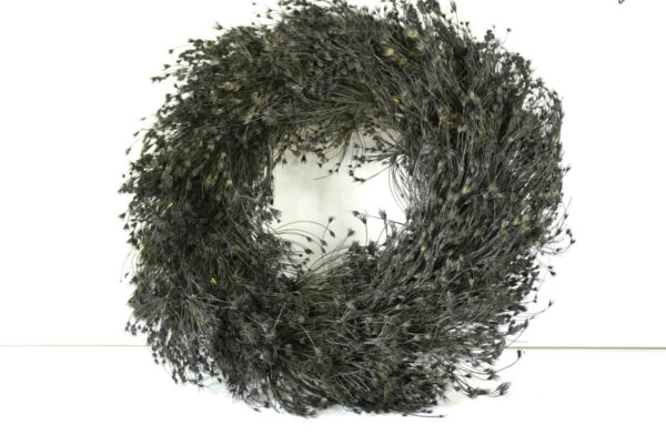Deko Kranz Wandkranz Naturkranz Tischkranz Wreath Dill Black 30cm ∅