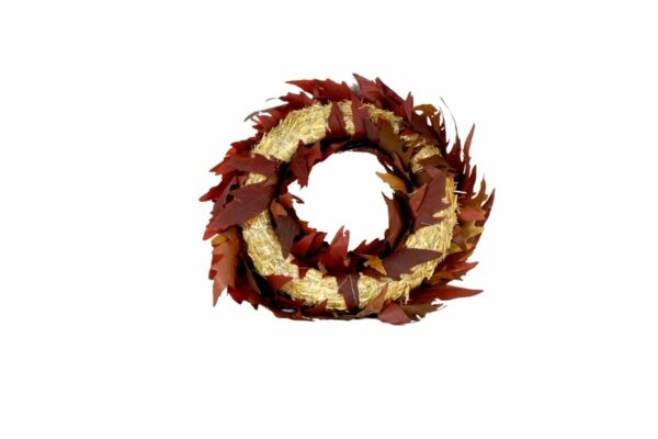 Deko Naturkranz Tischkranz Türkranz Elchblatt Kranz 30cm