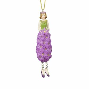 Deko Figur Blumenmädchen Hyazinthenmädchen zum Hängen