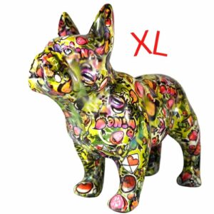 Pomme Pidou Spardose Money Bank Bulldogge Jack XL Green Kiss