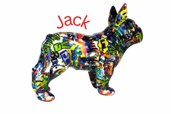 Pomme Pidou Spardose Money Bank Bulldogge Jack XL Blue Motion