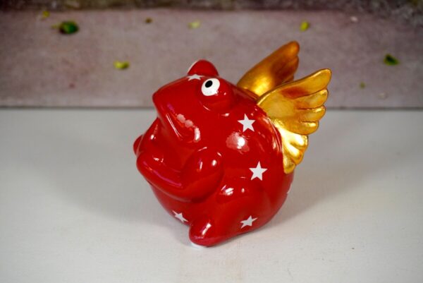 Pomme Pidou Money Bank Spardose Freddy Rot Flügel