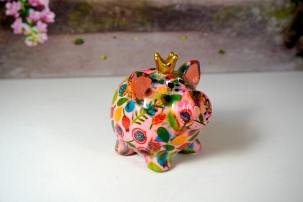 Pomme Pidou Money Bank Spardose Rosie Petit Rose Flower