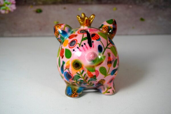 Pomme Pidou Money Bank Spardose Rosie Petit Rose Flower