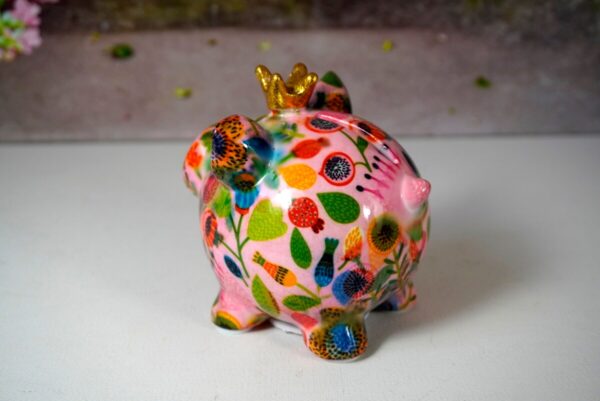 Pomme Pidou Money Bank Spardose Rosie Petit Rose Flower