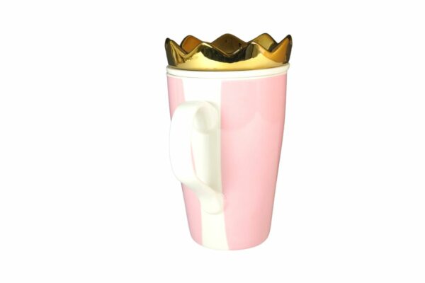 Mea Living Teeset Henkelbecher mit Teesieb & Krone Good morning Sunshine