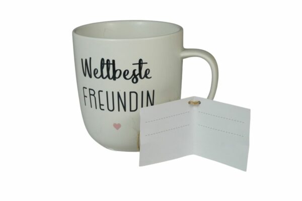 PPD Henkelbecher Kaffeebecher Mug Weltbeste Freundin