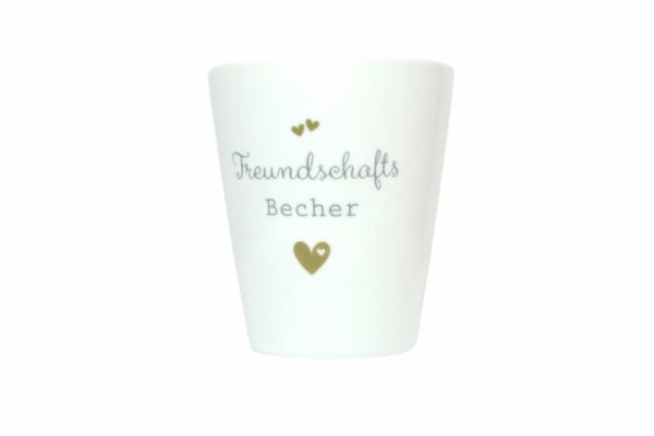 Krasilnikoff Kaffeebecher Sprüche Tasse Mug Cup Freundschafts Becher