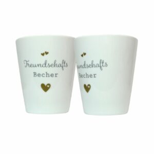 Krasilnikoff Kaffeebecher Sprüche Tasse Mug Cup Freundschafts Becher