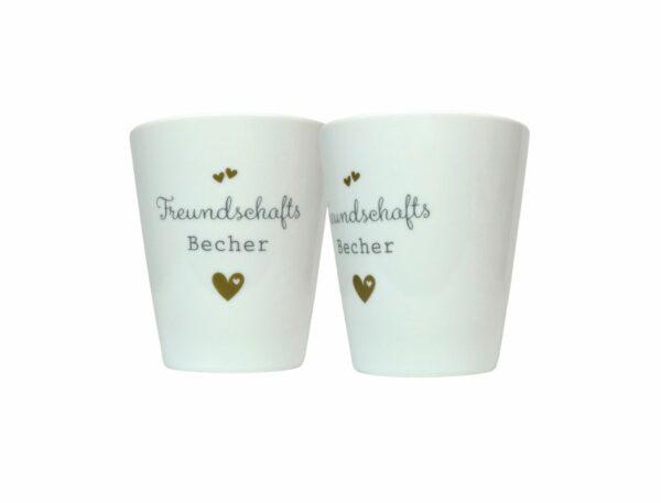 Krasilnikoff Kaffeebecher Sprüche Tasse Mug Cup Freundschafts Becher