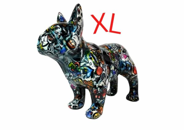 Pomme Pidou Spardose Money Bank Bulldogge Jack XL Black Fruit
