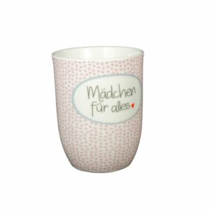 Mea Living Henkelbecher Kaffeebecher Tasse mit Henkel Mädchen für alles