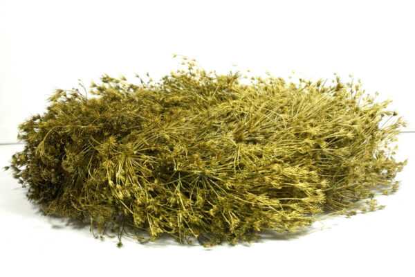 Deko Kranz Wandkranz Naturkranz Tischkranz Wreath Dill Gold 30cm ∅