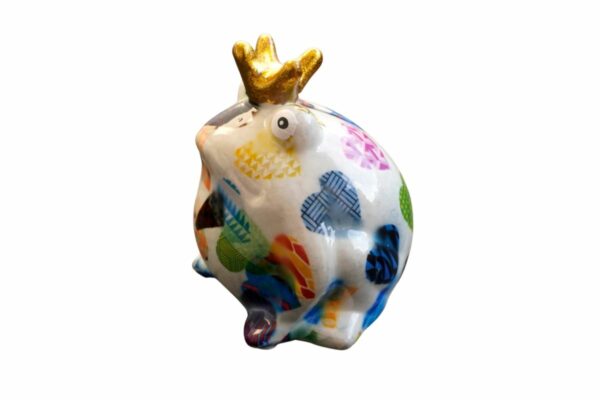 Pomme Pidou Money Bank Spardose Freddy Petit Weiß Herzchen