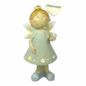 Dekofigur Schutzengel Engel Mädchen Lucy Happy Smile 14 cm