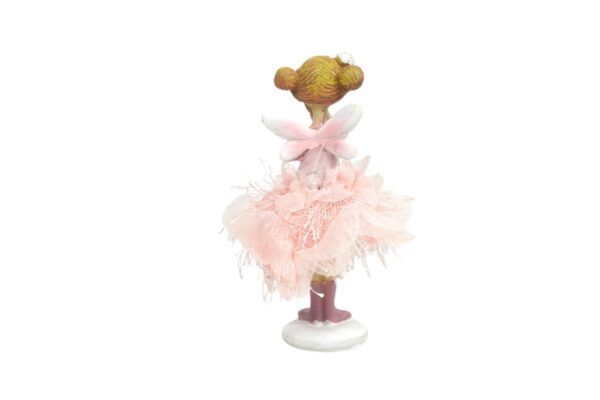Dekofigur Deko Fee Elfe Feenmädchen Blumenfee Dream Rosa